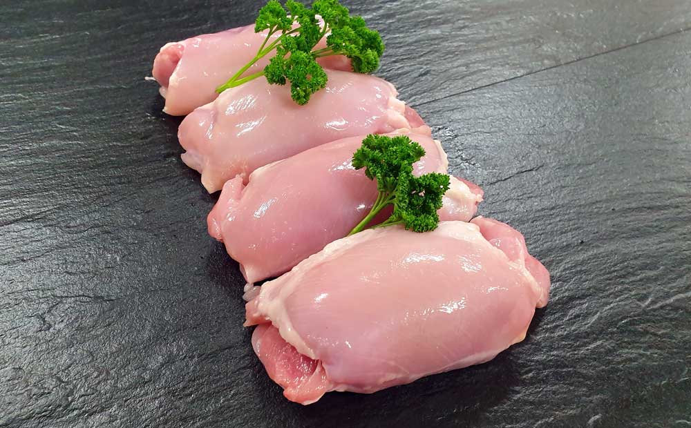 Chicken Thigh Fillets Skinless 2kg The Meat Man