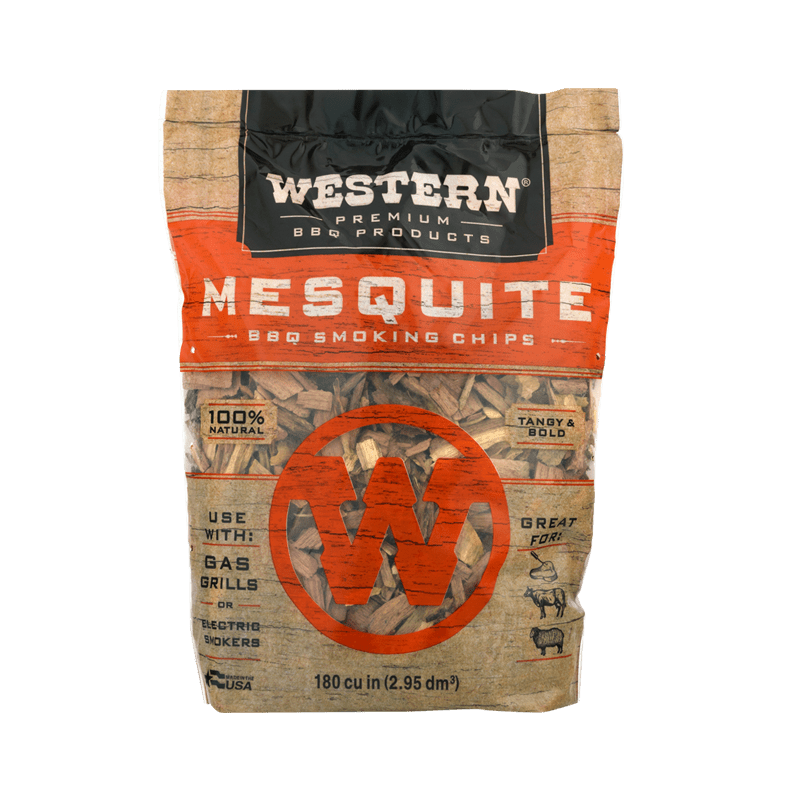 Western Mesquite BBQ Smoking Chips | The Meat Man
