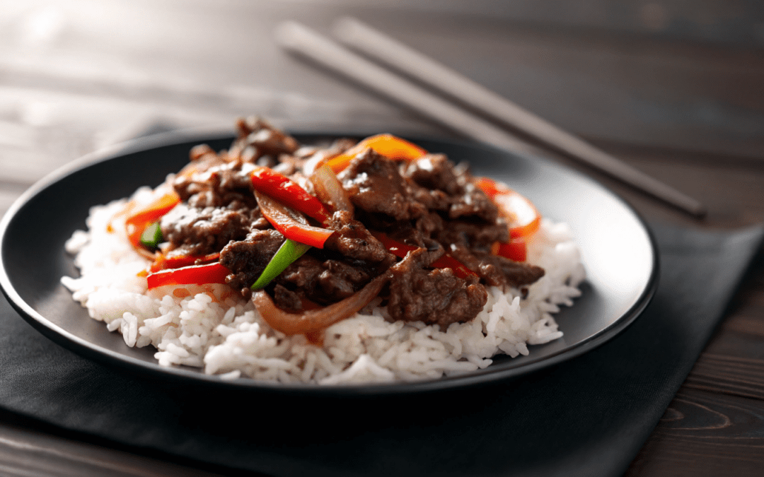 Beef Mince Stir-Fry with Garlic & Ginger